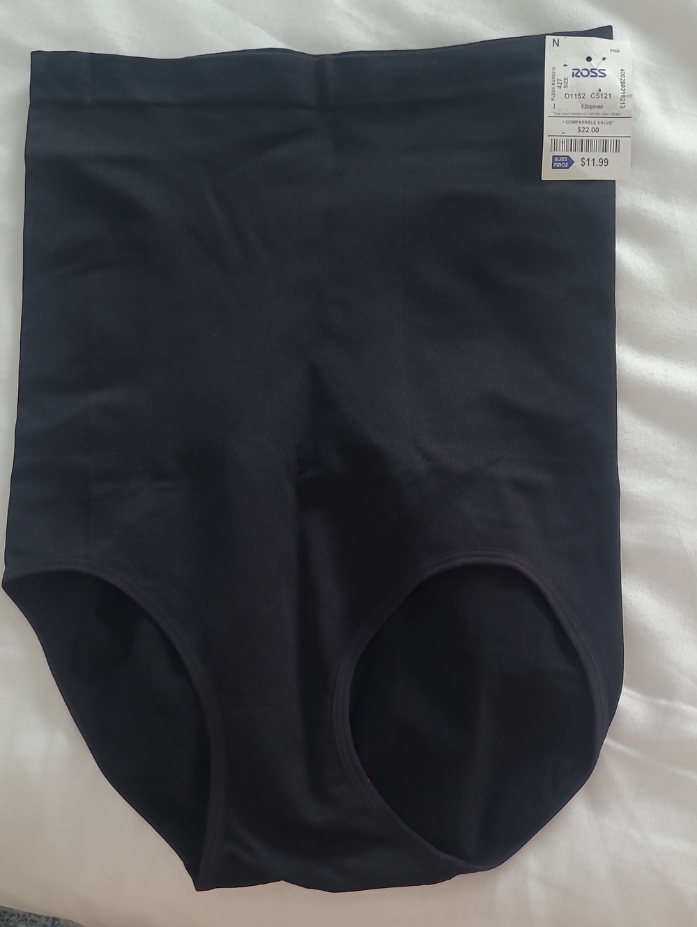 Womens Tummy Control Shapewear, Black,  High Waisted